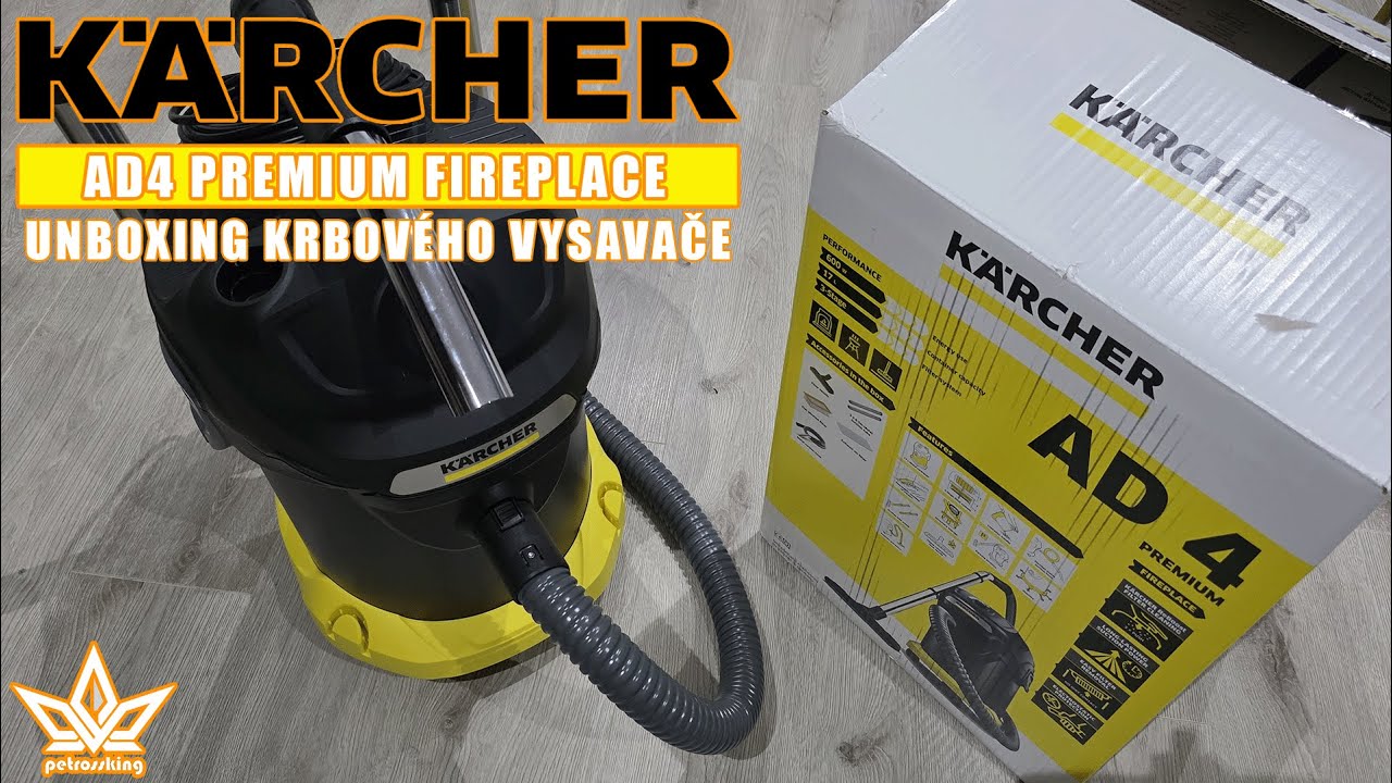 [Unboxing] Krbový vysavač Kärcher AD 4 Premium [4K]