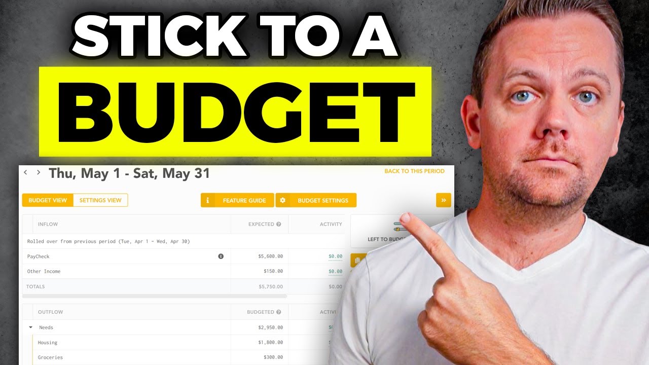 How to Stick To a Budget (Stop Overspending IMMEDIATELY)