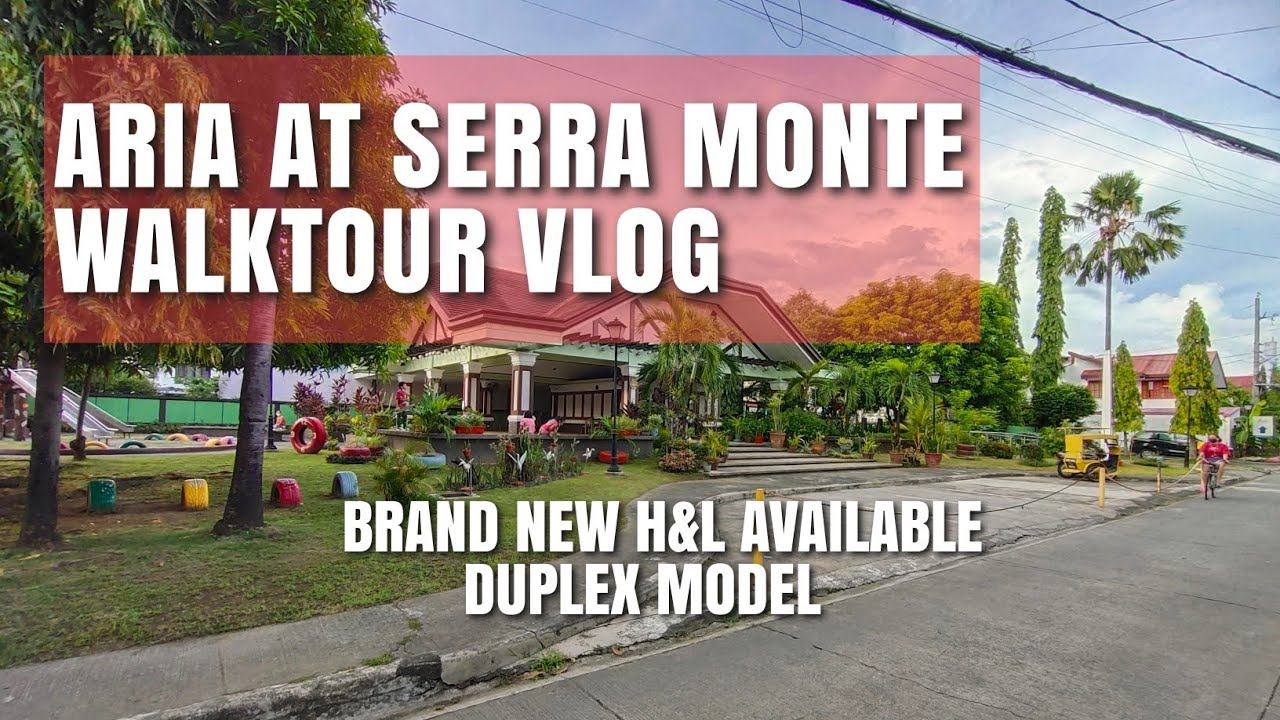 H&L for sale in Aria At Serra Monte Filinvest Homes East Cainta