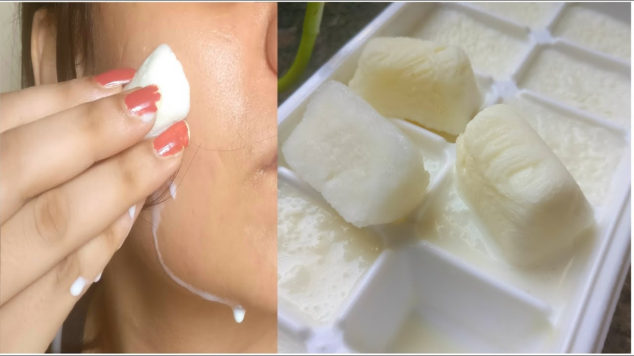 Milk icecubes for instant fairness, spotless & crystal clear skin, World's Best skin whitening cubes