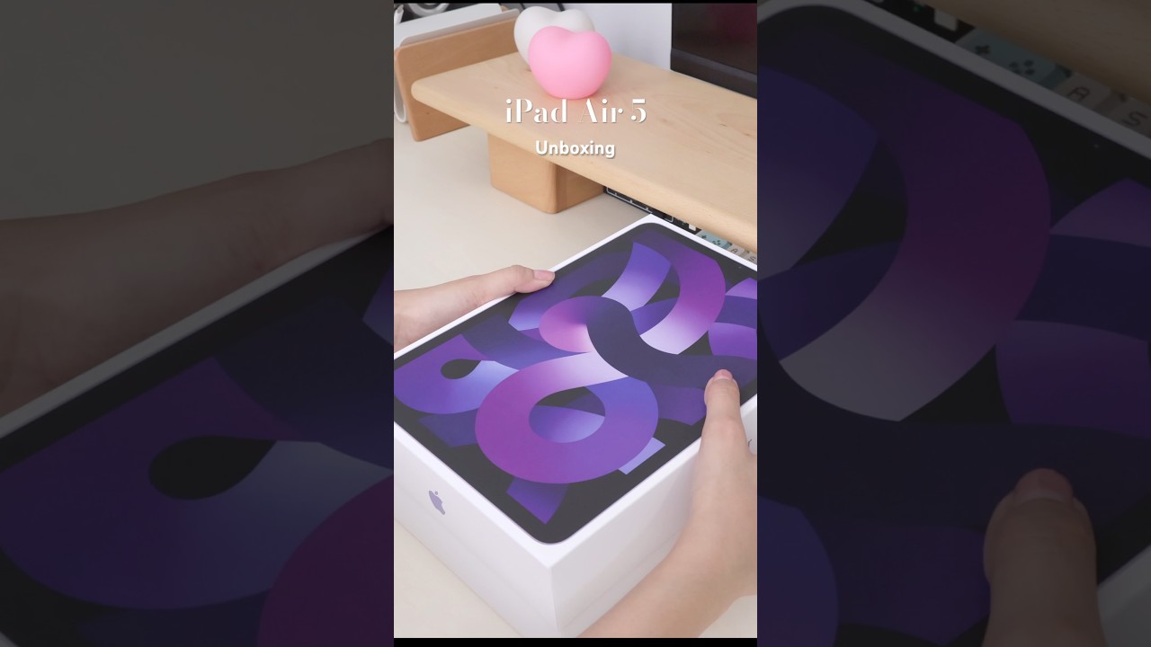 iPad Air 5 purple #unboxing #ipadair5 #purple