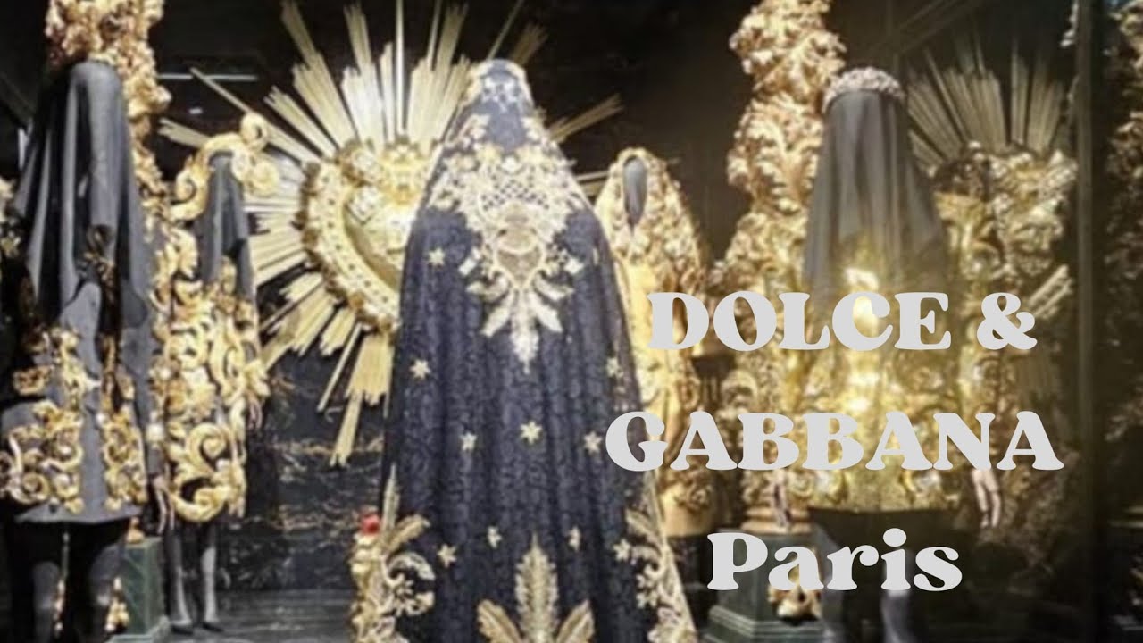ВЫСТАВКА DOLCE & GABBANA в  ПАРИЖЕ - РОСКОШЬ НА ГРАНИ БЕЗУМИЯ.  ВЫСТАВКА,  КОТОРУЮ  НУЖНО УВИДЕТЬ!