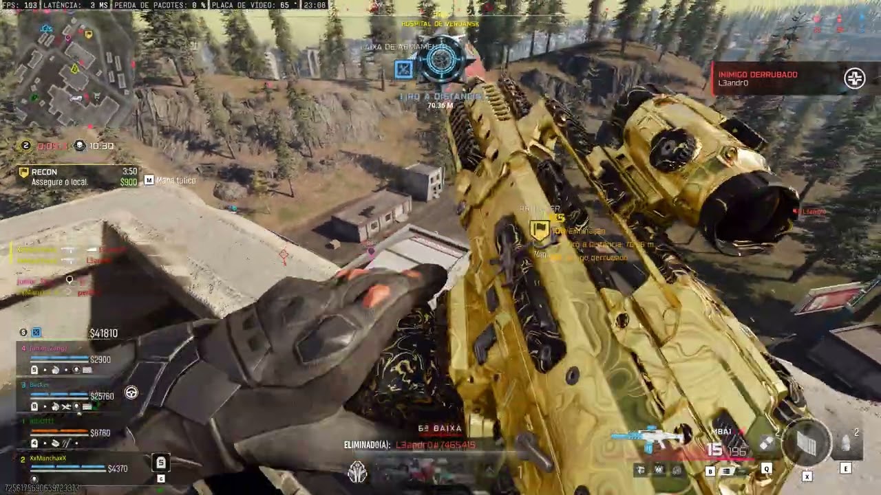 Extendida - BO7 - Warzone - BR Quad - 4K