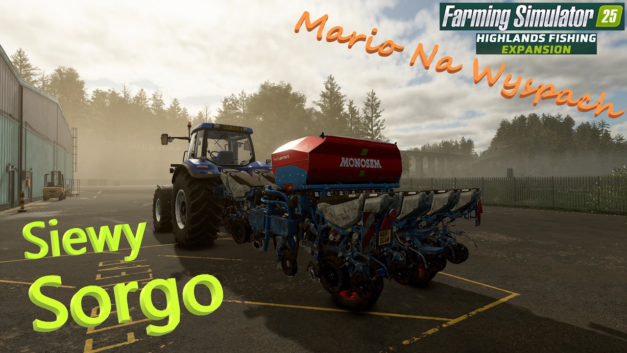 Siewy Sorgo [ Mario na wyspach w KINLAIG *34 ] Farming Simulator 25