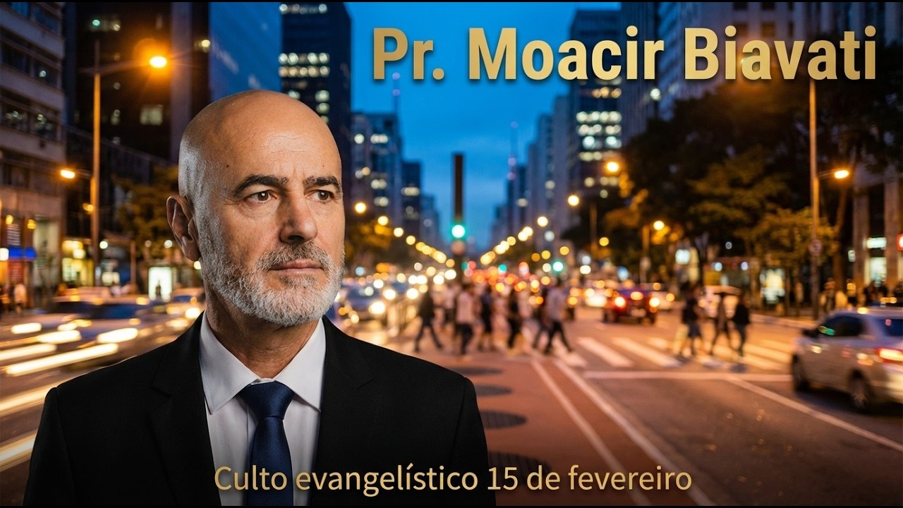 Culto de Evangelístico - Pr. Moacir Biavati - 15/02/2026