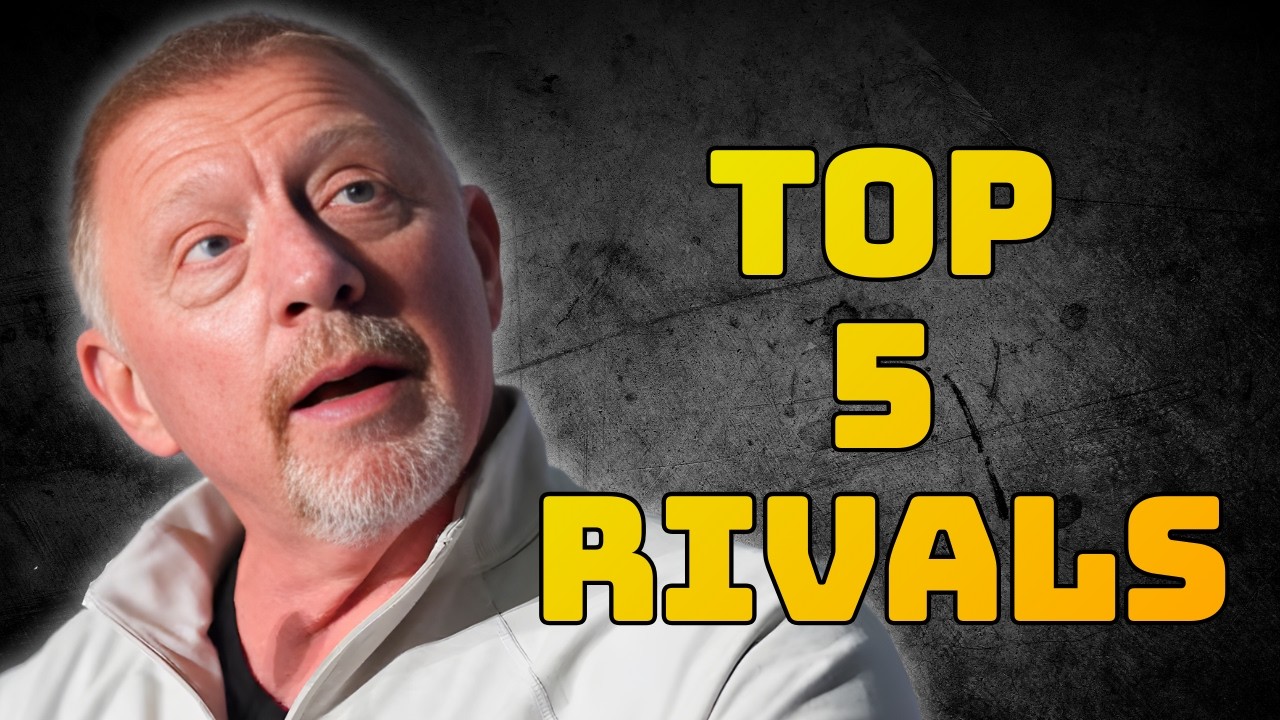 At 58, Boris Becker Reveals His 5 Toughest Rivals Ever