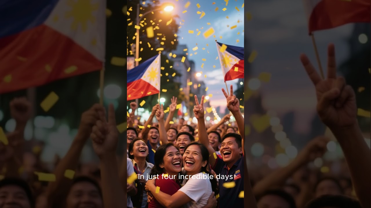 How a Small Act by Cory Aquino Sparked a Massive Revolution ✊
