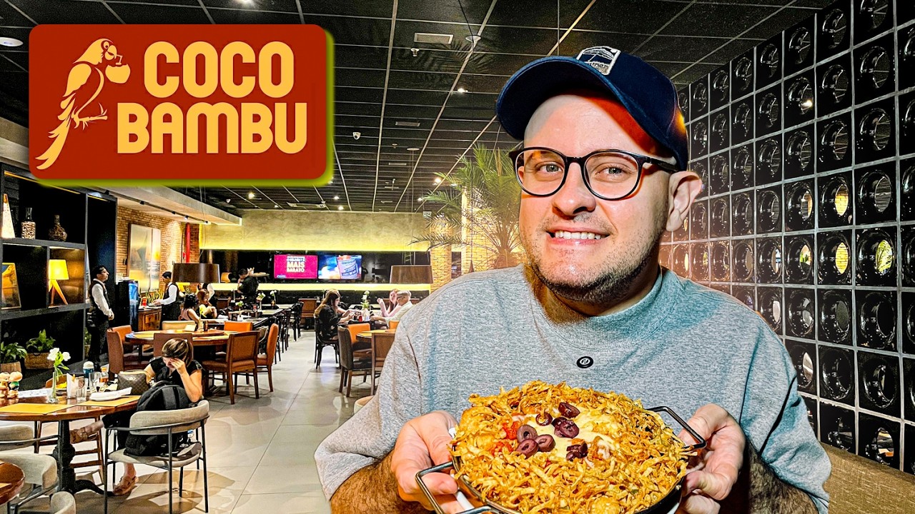 COCO BAMBU: Pedimos o Prato MAIS BARATO e o MAIS CARO | Qual Vale Mais a Pena?
