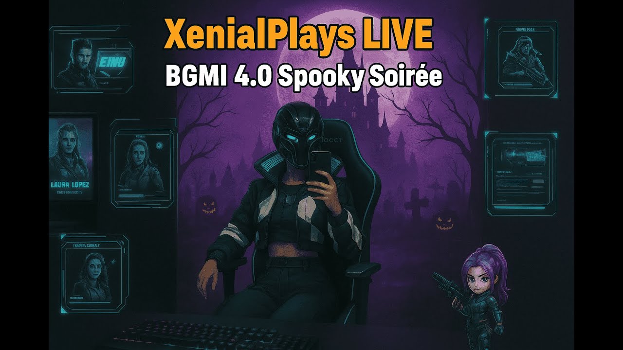 XenialPlayS: BGMI Spooky Soiree LIVE 👻🎃