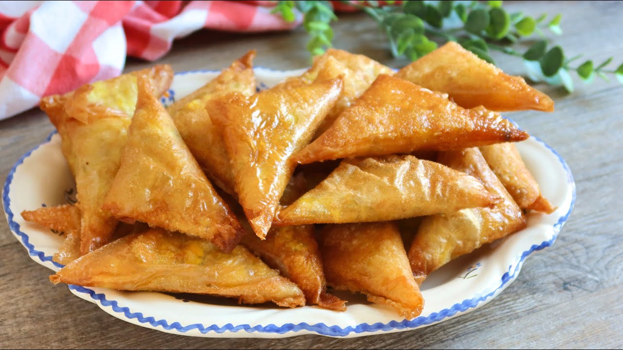 Samosas de Pollo al curry