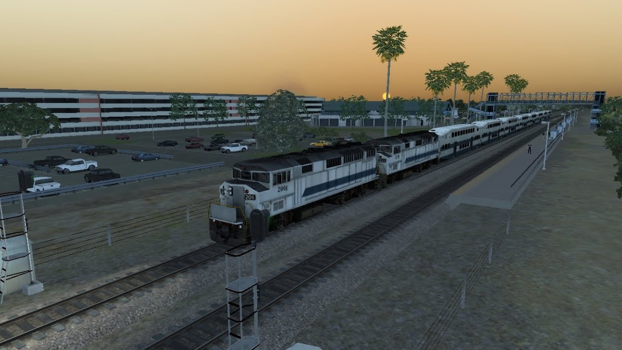 Train Simulator 2015 HD: Metrolink Train 608 EMD F59PH Cab Ride Union Station - San Juan Capistrano