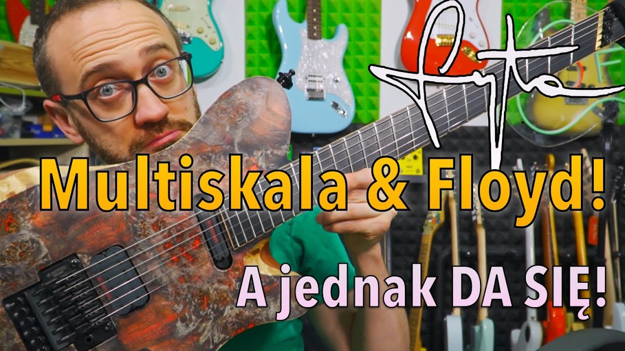 Multiskala z Floydem? A jednak możliwe: Fryta Guitars! Needle 6 FR Multicale