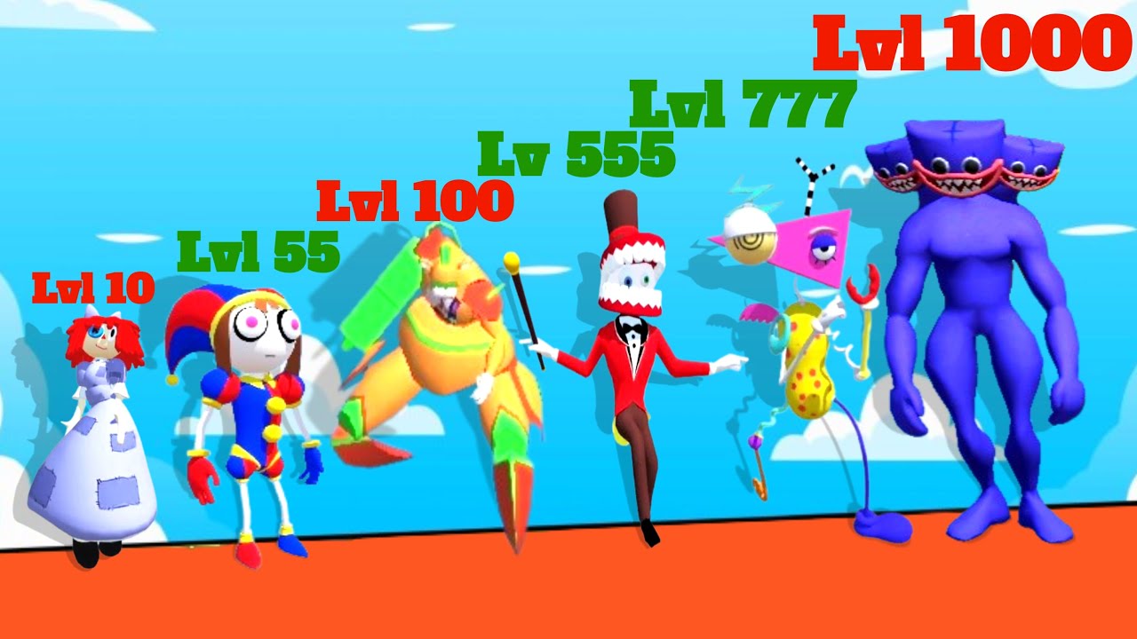 Noob Vs PRO Vs Hacker Merge Master Monster Playtime Gameplay