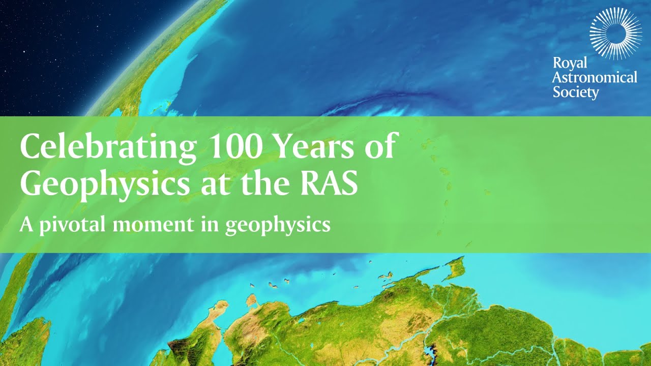 Celebrating 100 years of geophysics - A pivotal moment in geophysics