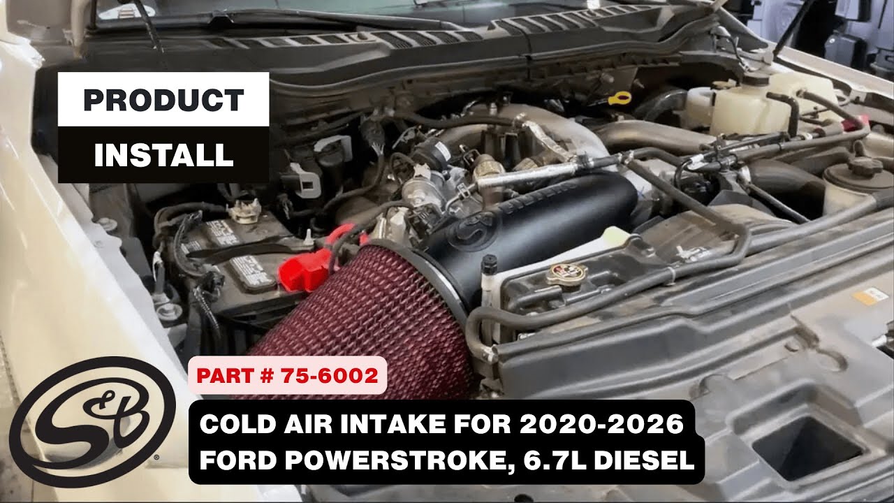 S&B Open Air Intake Installation | 2020-2026 Ford 6.7L Powerstroke