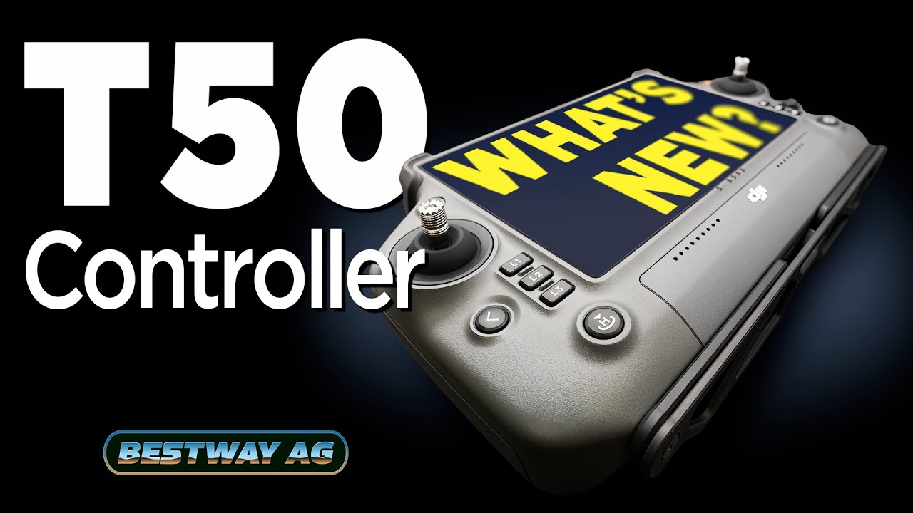 DJI Agras T50 Controller - What's new? What's changed?