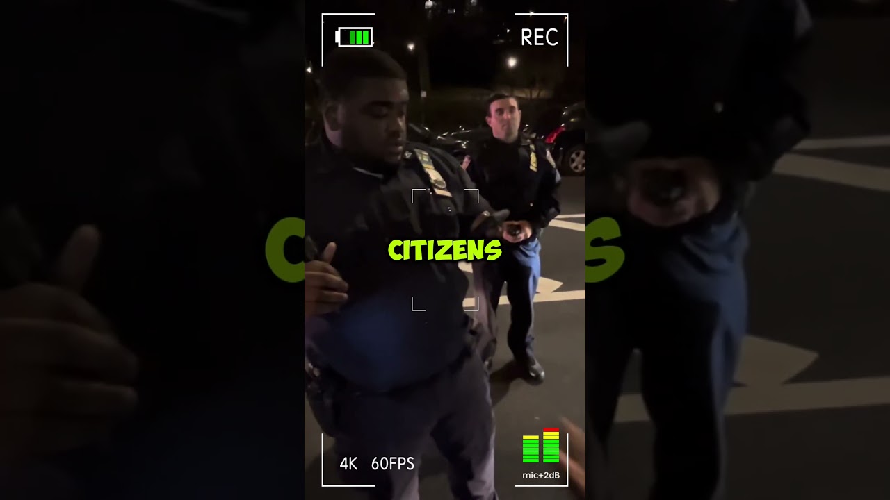 Polizia di New York sorpresa a perquisire illegalmente un'auto a causa dell'idrante #shorts #poli...