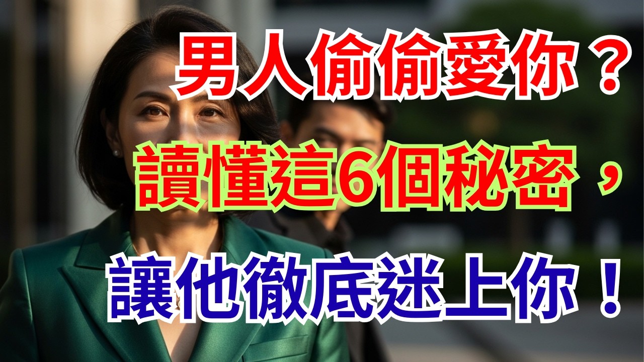 男人渴望卻不說的秘密：解讀6個「沉默訊號」！讓妳看懂他是否真心！