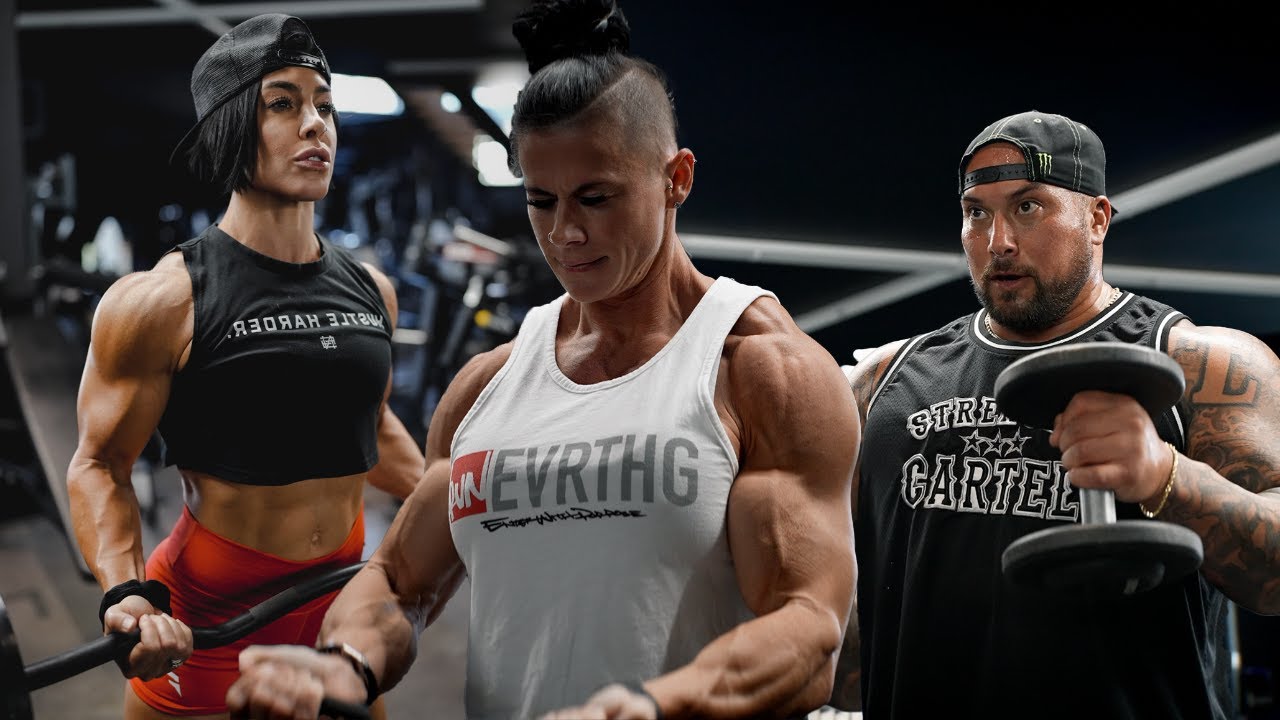 INSANE FULL ARM DAY WITH BIG BOY AND KRISTEN NUN | DLB