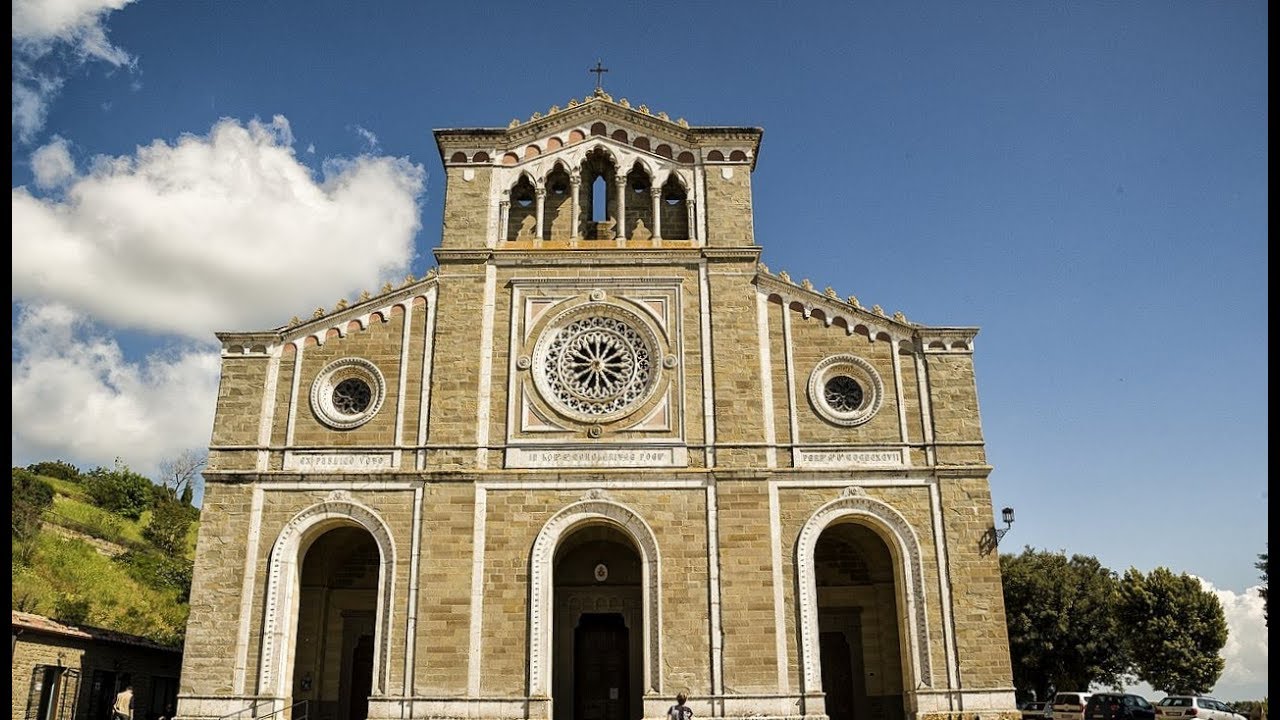 Basilica of Santa Margherita, Cortona, Arezzo, Tuscany, Italy, Europe