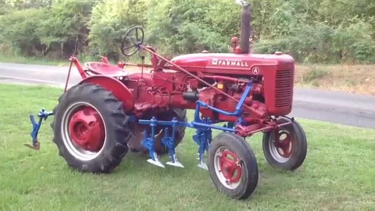1953 Farmall Super A Tractor with Cultivators