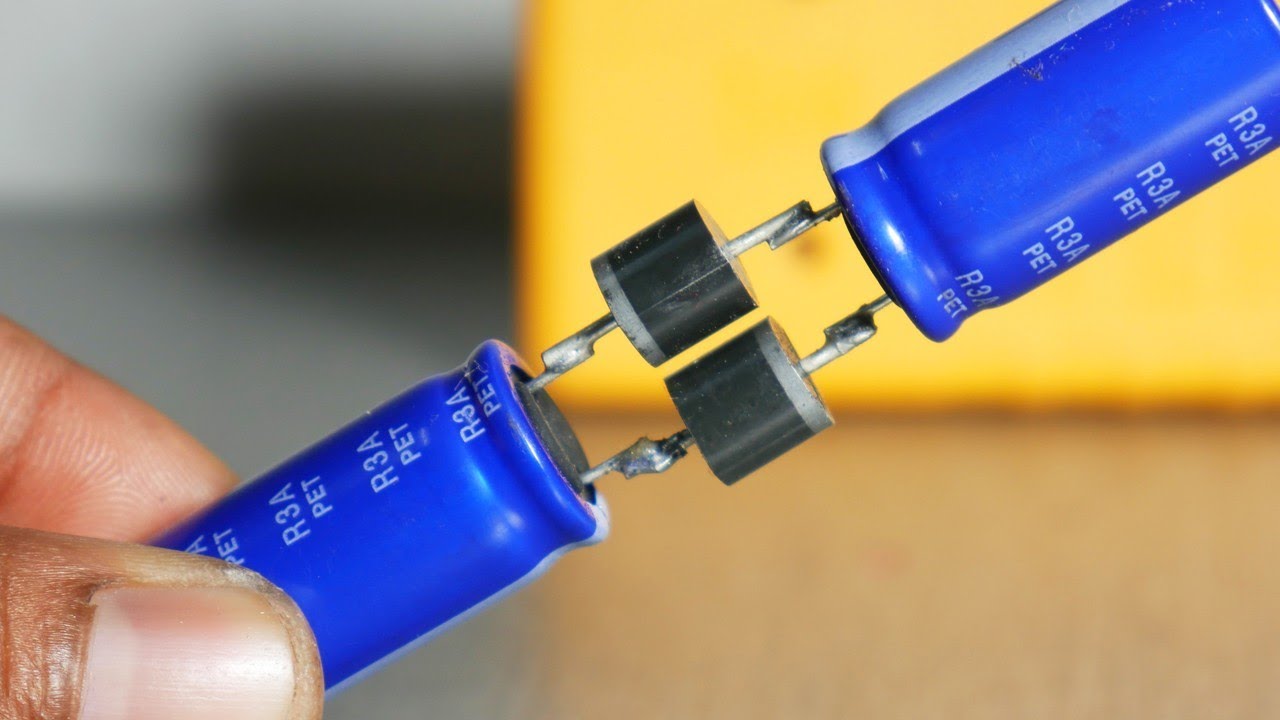 Voltage Doubler and Voltage Tripler Circuit Using Only Capacitor & Diode