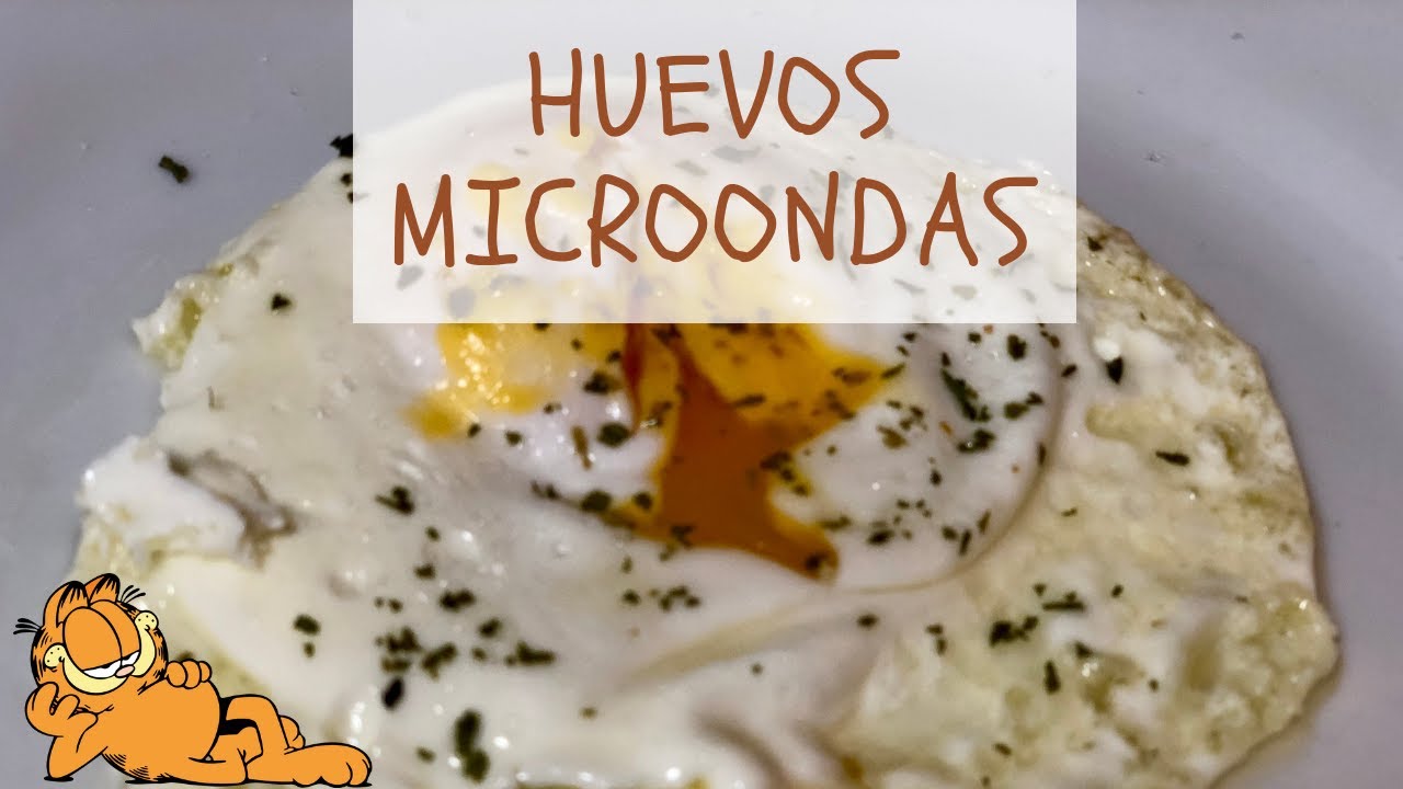 Huevo Frito al Microondas 🥚 ¡EN 30 SEGUNDOS!