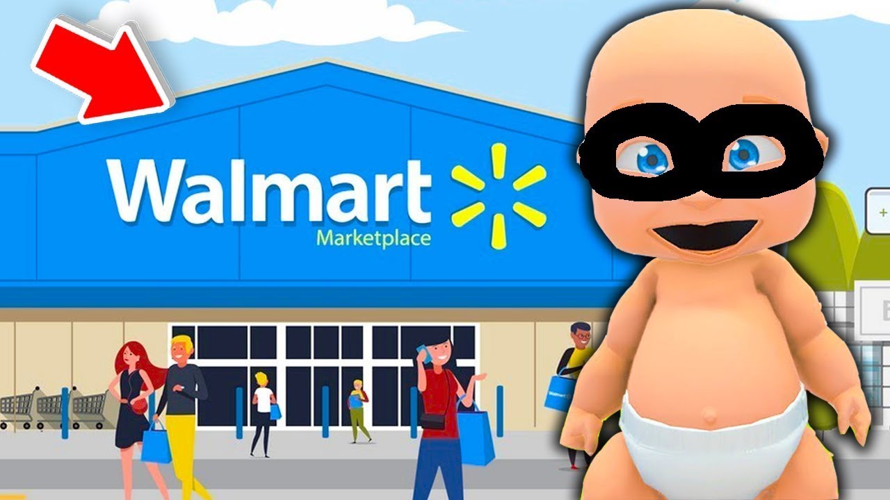 Малыш 100 раз вламывался в Walmart...