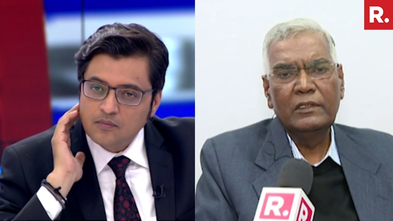D Raja Speaks To Arnab On His Meeting With Justice Chelameswar