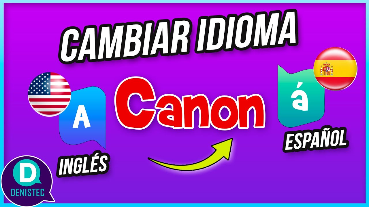 Propiedades de Canon cambiar del Inglés al Español en Windows 🟢🖨️