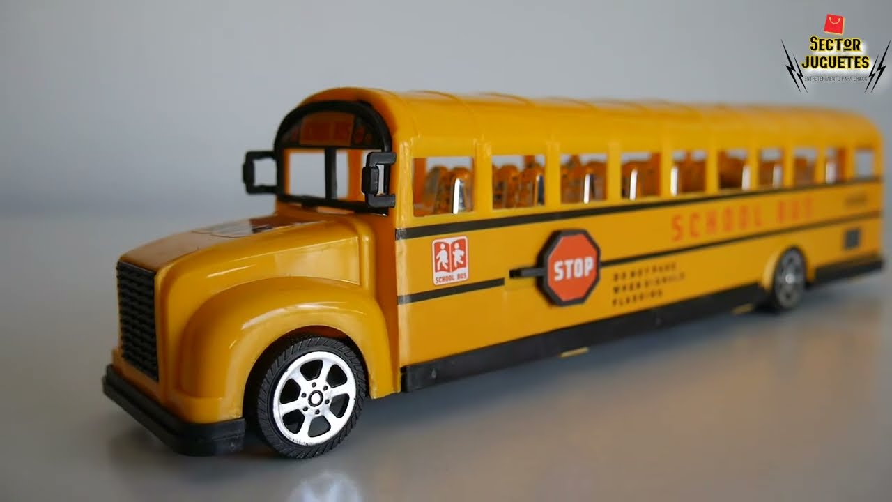 Micro Gigante - Review camión bus colectivo o micro Escolar Americano Unboxing