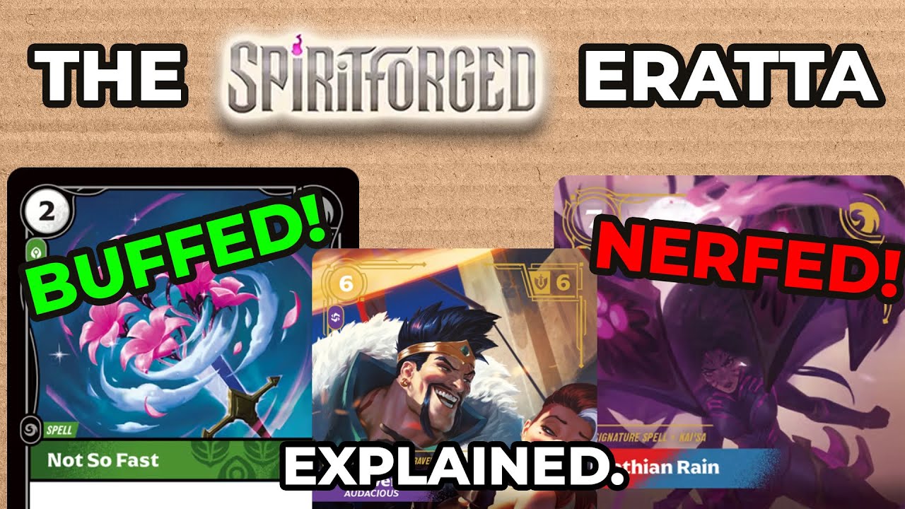 EVERYTHING you need to know about the Spiritforged Update - Beginner friendly explanation.