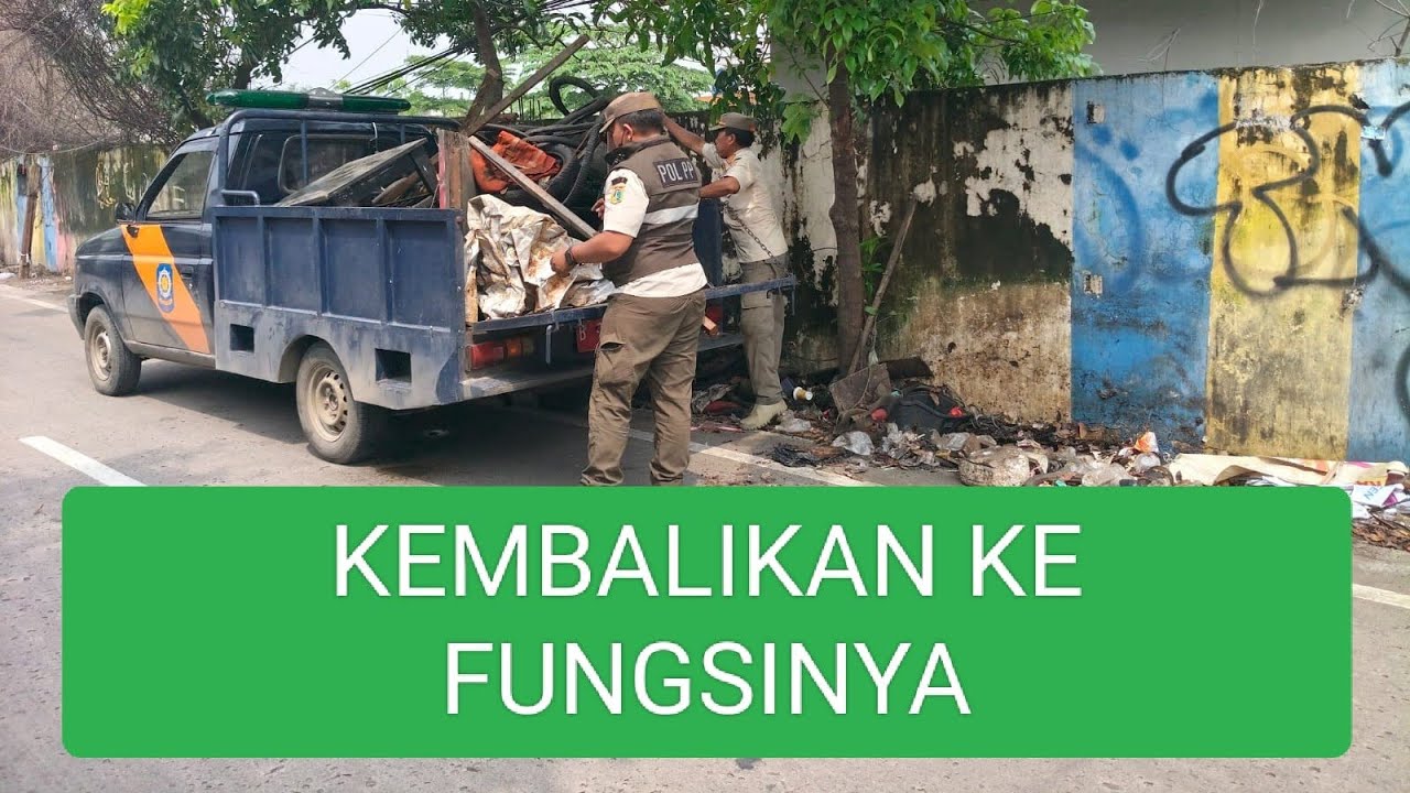 Kembalikan Fungsinya : Jalan dan Saluran Bukan Untuk Usaha 