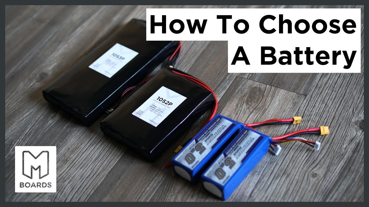 DIY Electric Skateboard Build: How To Choose a Battery