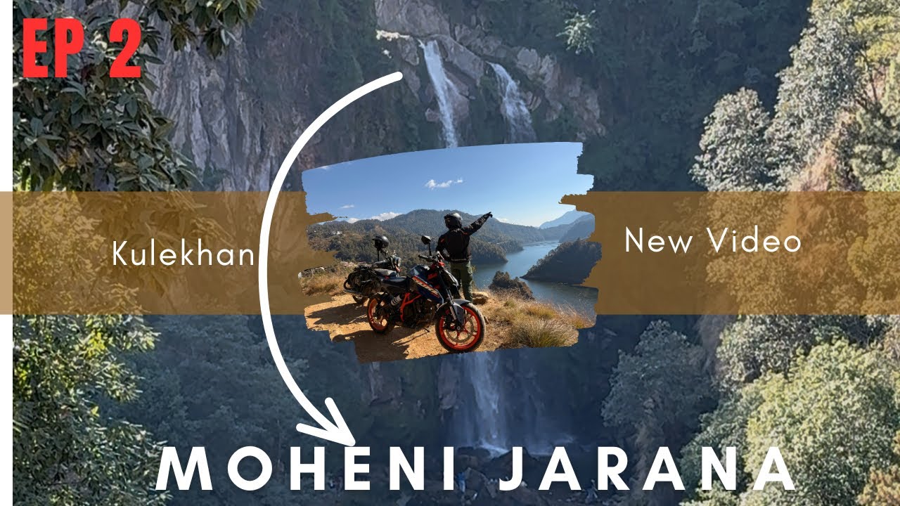 Bike Ride To Mohini Jharana !! Bato Chai Denjar Xa hai 😢