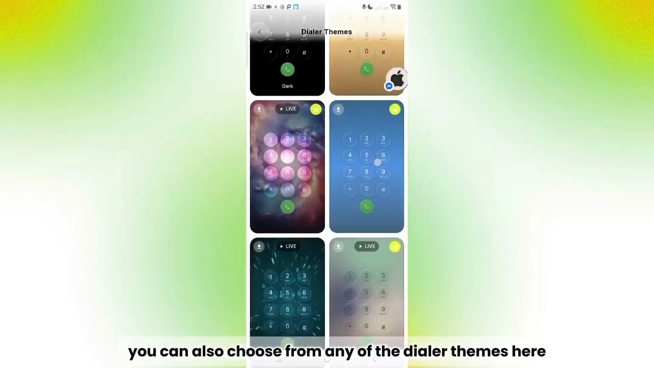 iPhone Dialer (iOS Phone) on any Android with Liquid Glass Effect