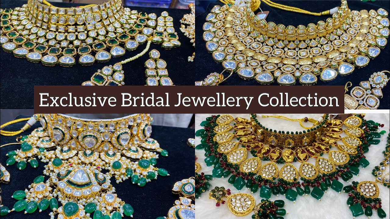 Premium Bridal Jewellery Market Sadar Bazar Delhi| Celebs Bridal & Semi Bridal Jewelry Collection