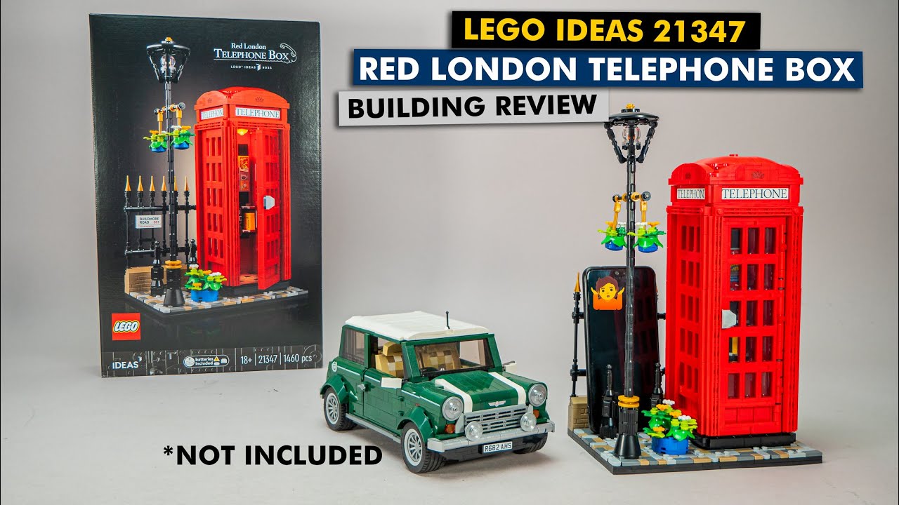 Подробный обзор сборки LEGO 21347 Красная лондонская телефонная будка