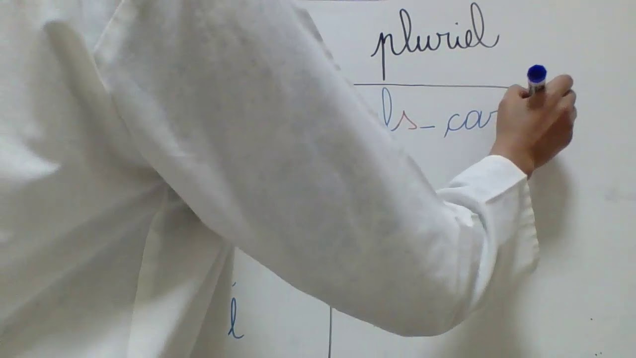Le pluriel des noms en 