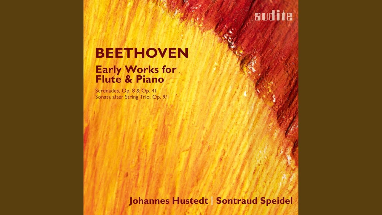 Sonata in G Major after String Trio No. 3, Op. 9/1: IV. Presto (Arr. for Flute and Piano)