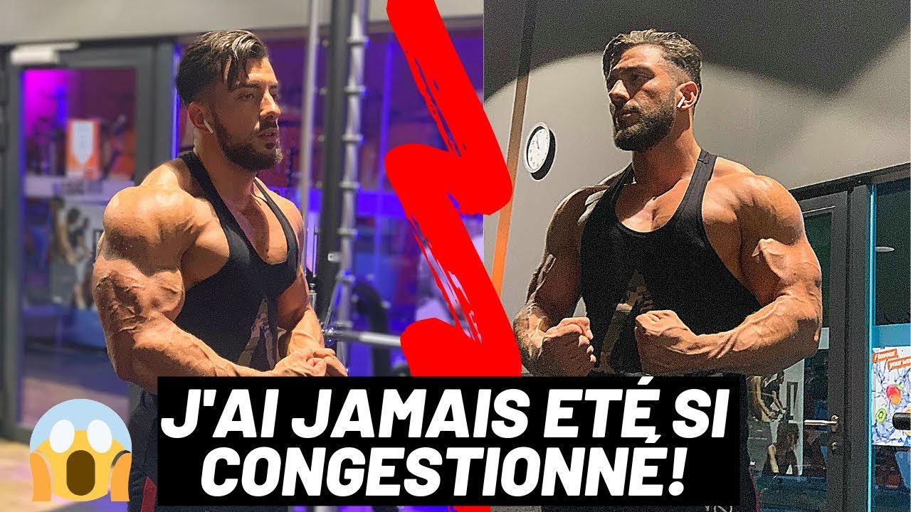 CONGESTION COMME JAMAIS! ENTRAINEMENT PEC & TRICEPS!😤