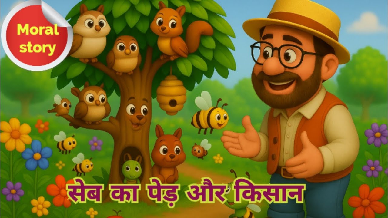 सेब का पेड़ और किसान | Moral stories in hindi |