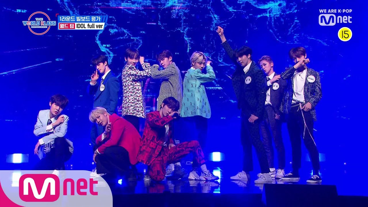 [ENG sub] [풀버전] ♬ IDOL - 예비 TOO_월드 팀 @ 빌보드 평가 미션 TO BE WORLD KLASS(월드 클래스) 9화