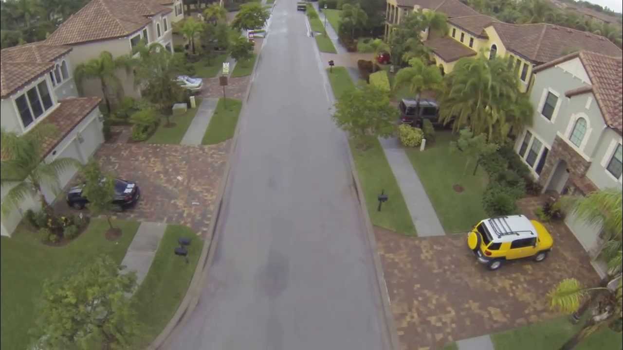 Blade 350 with GoPro Hero Black 3 Hovering Around Satellite Beach