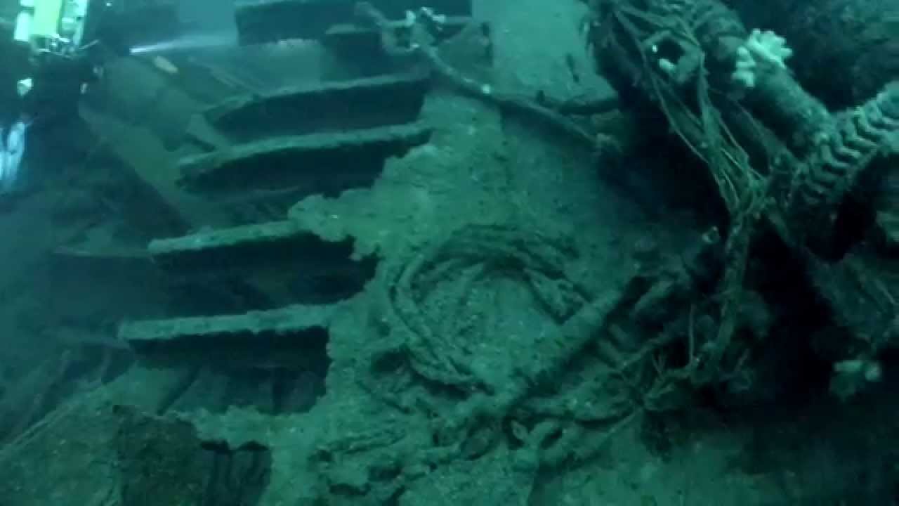 A dive on the Empire Heritage