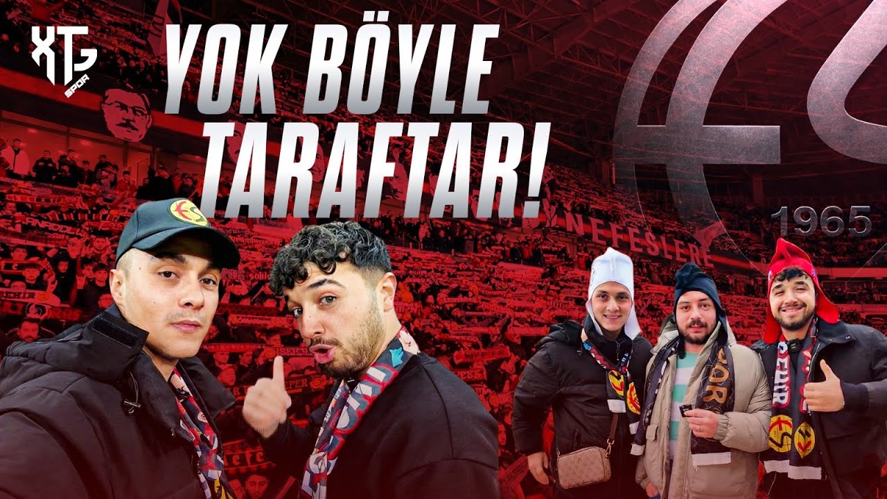 ESKİŞEHİRSPOR - KARŞIYAKA MAÇINA GİTTİK! ANADOLU VLOG