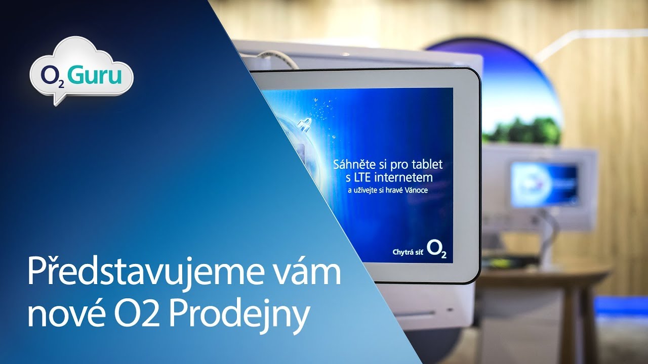 Představujeme vám nové O2 Prodejny