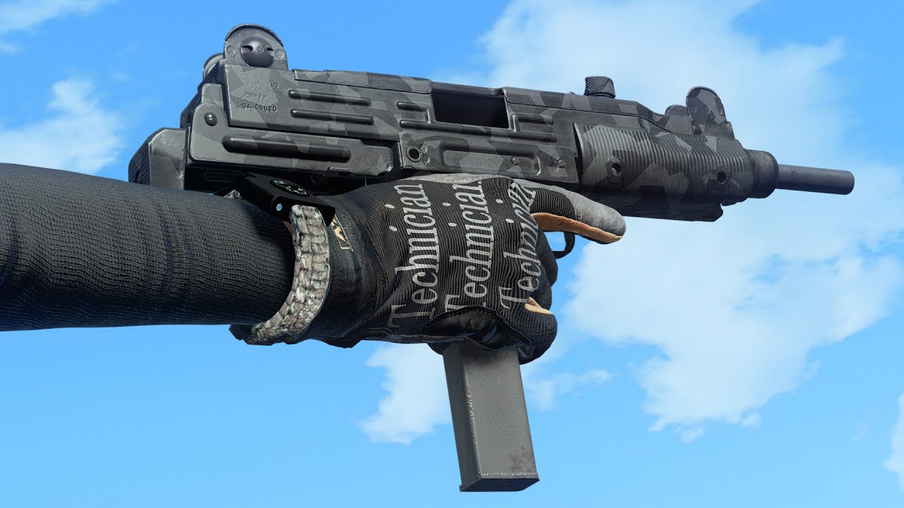 The UZI |Fallout 4 Mods |