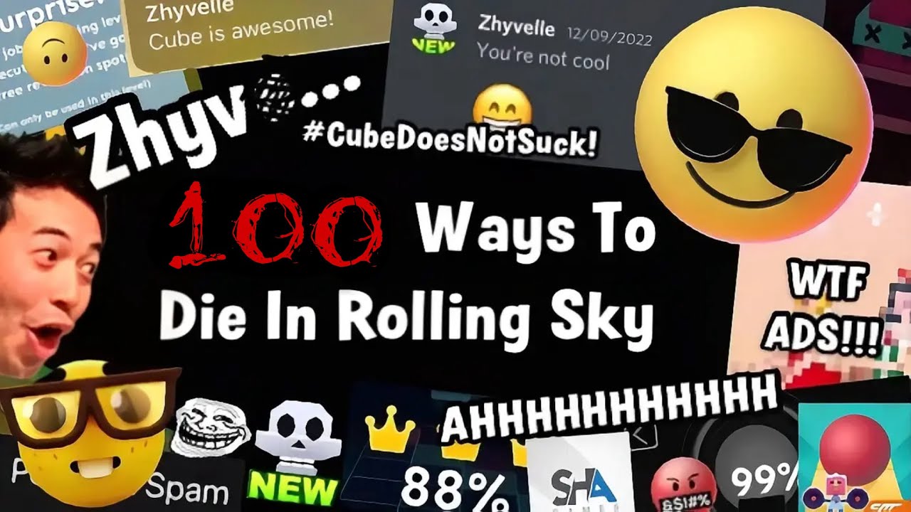 100 WAYS TO DIE IN ROLLING SKY!