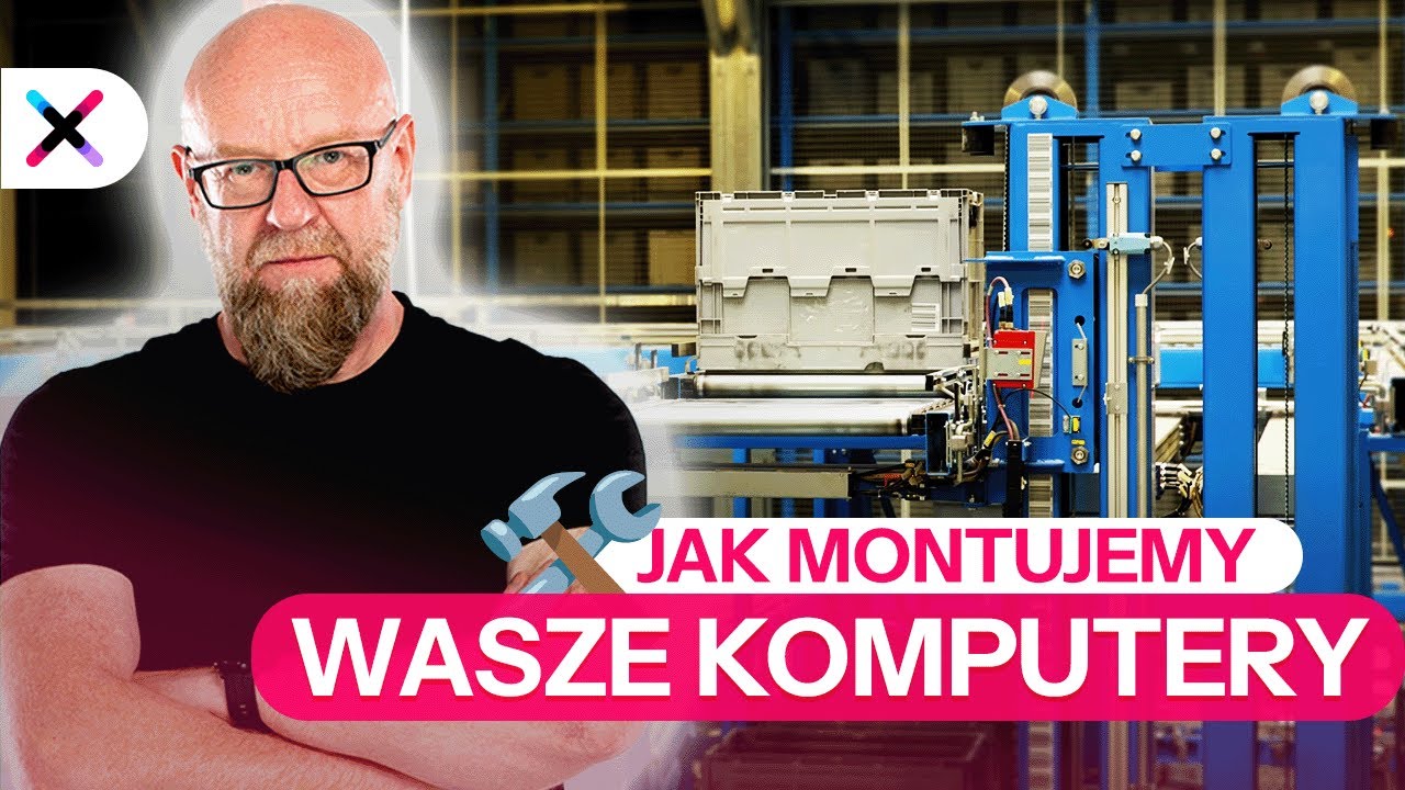 Jak wygląda montaż PC w x-kom? 🧐 Od zamówienia do wysyłki ft. @blackwhite TV